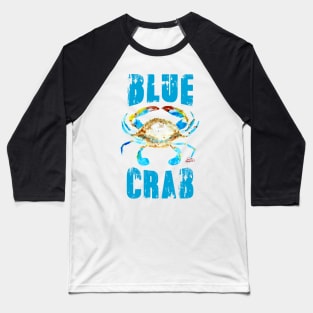 Blue Crab type Baseball T-Shirt